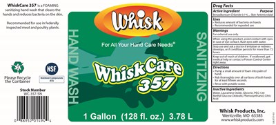 Product Label (1 Gallon Short Neck Bottle)